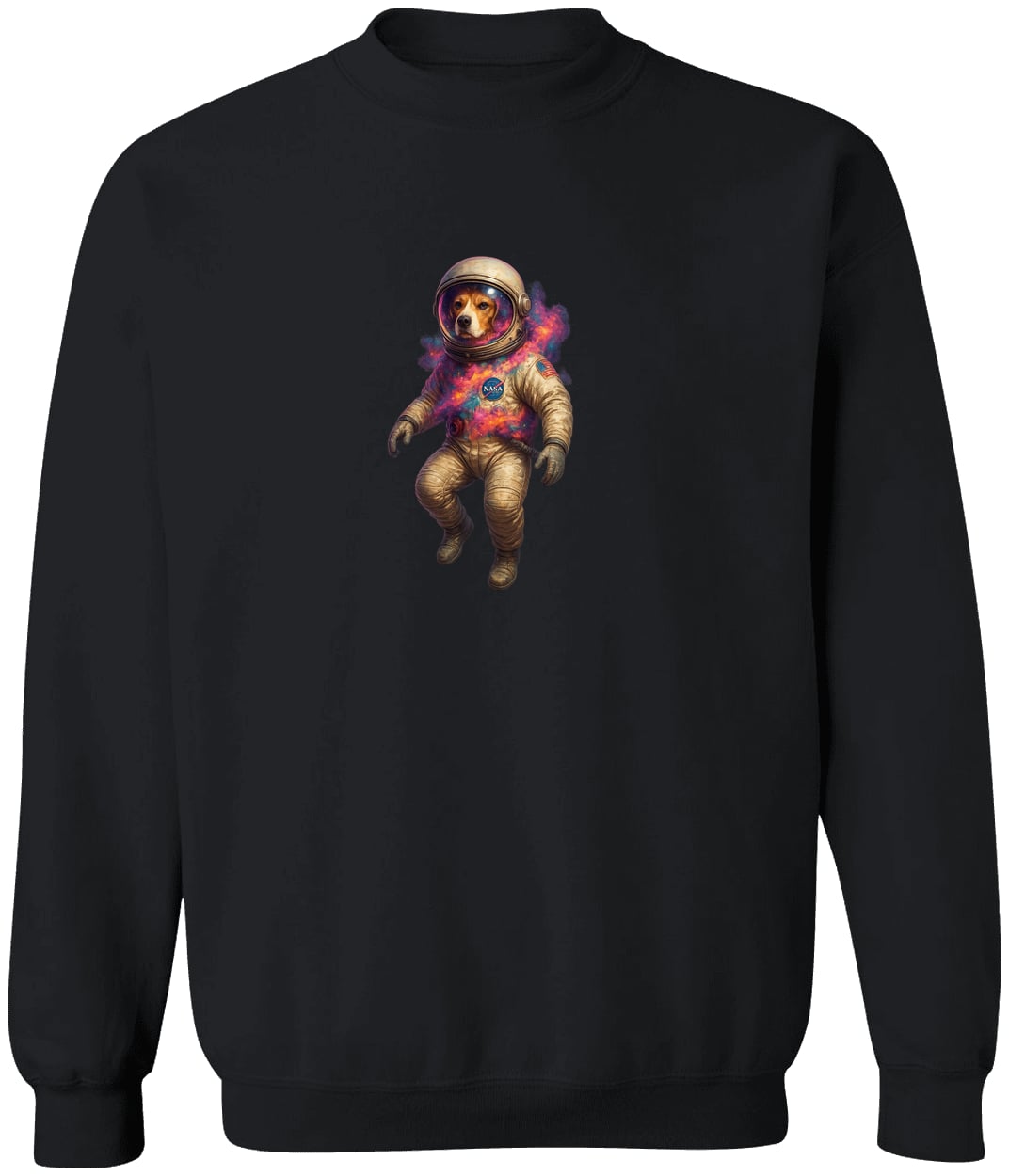 G180 Gildan Crewneck Pullover Sweatshirt - Black