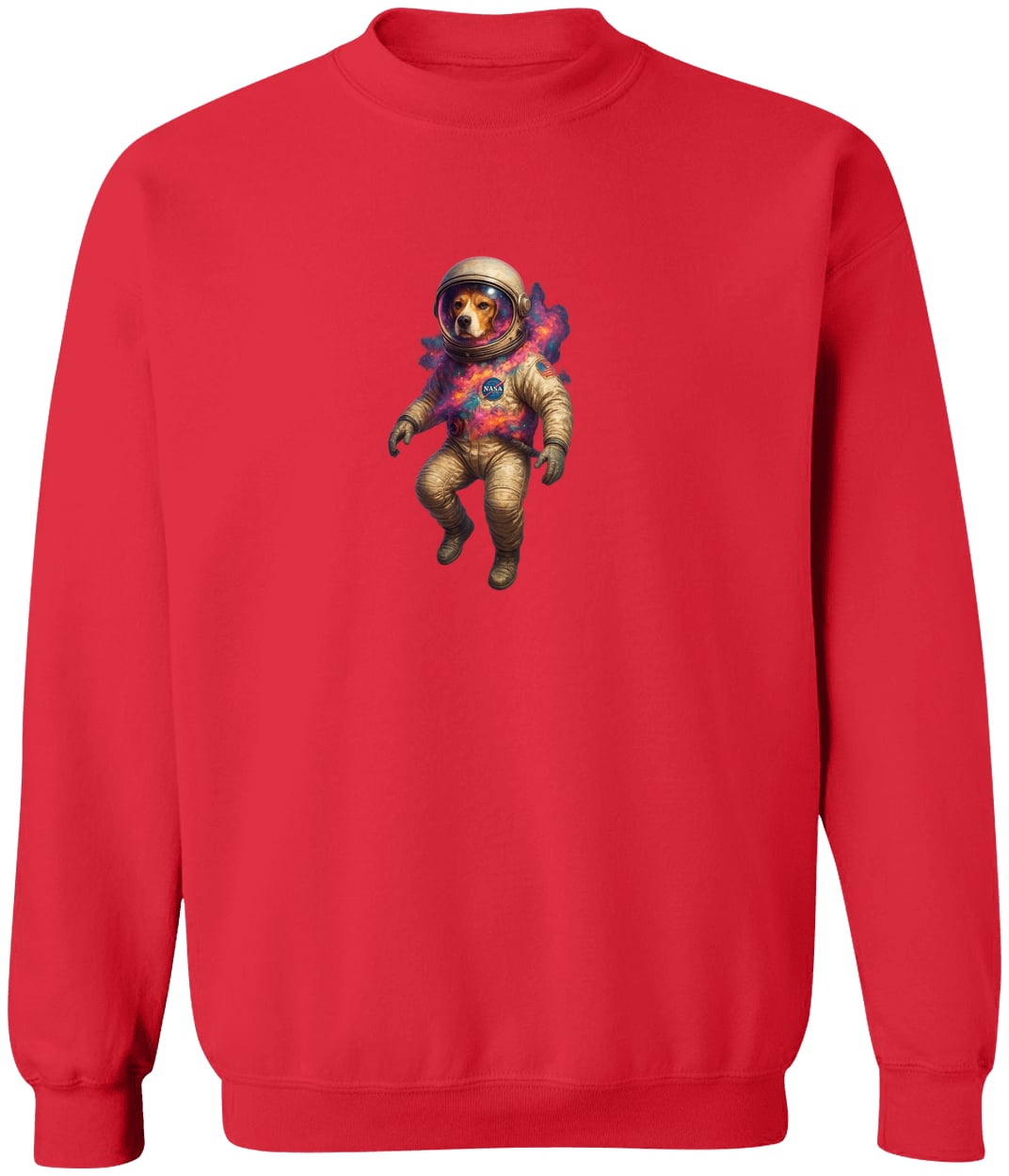 G180 Gildan Crewneck Pullover Sweatshirt - Red