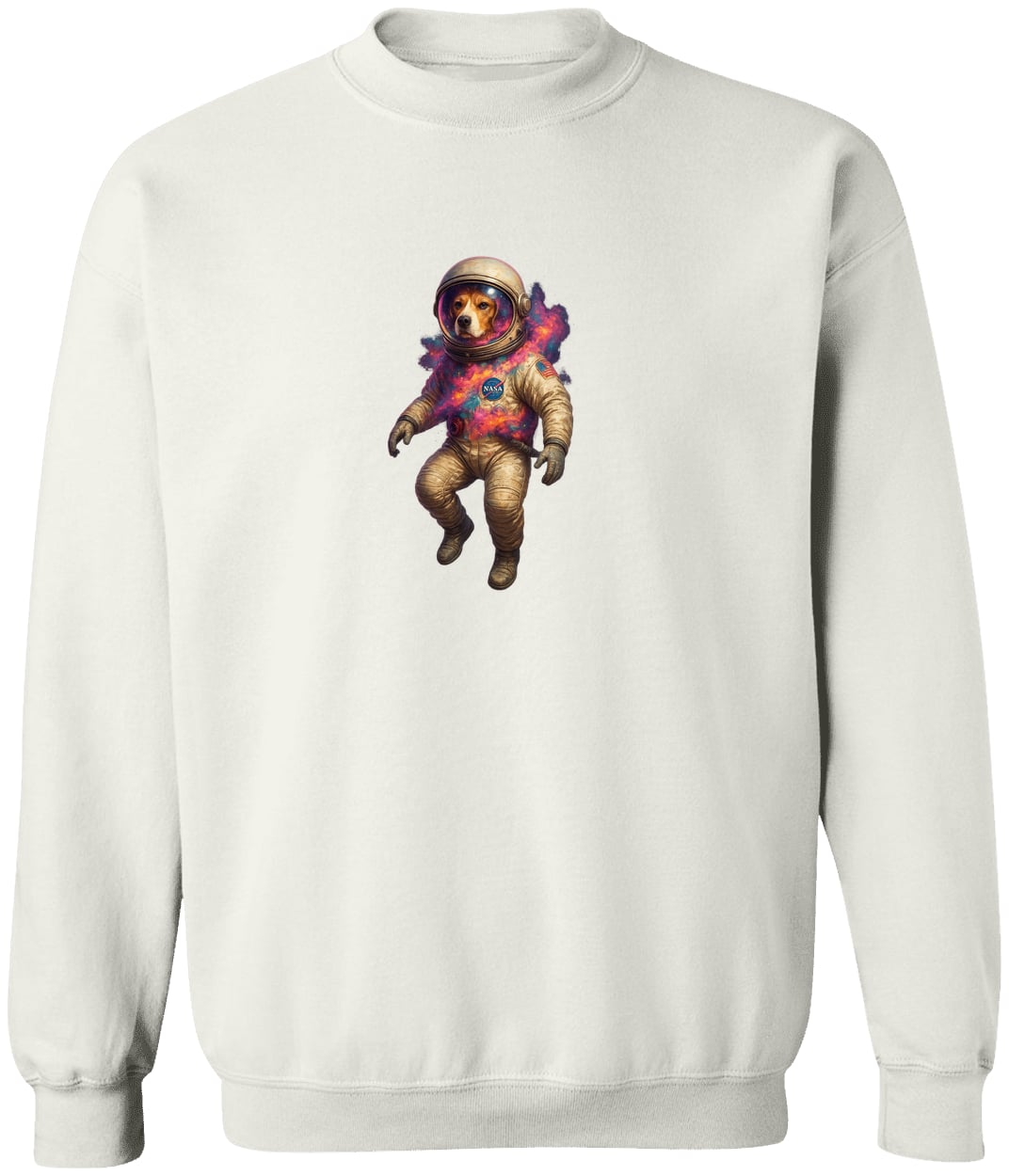 G180 Gildan Crewneck Pullover Sweatshirt - White
