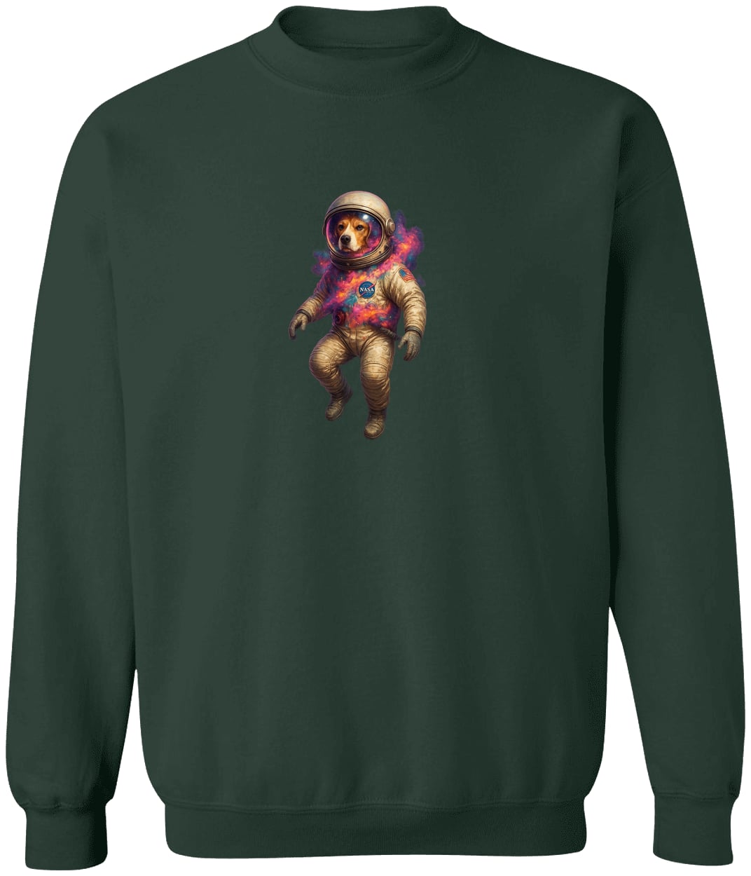 G180 Gildan Crewneck Pullover Sweatshirt - Forest Green