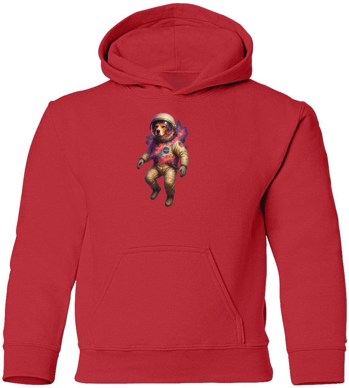 G185B Gildan Youth Pullover Hoodie - Red