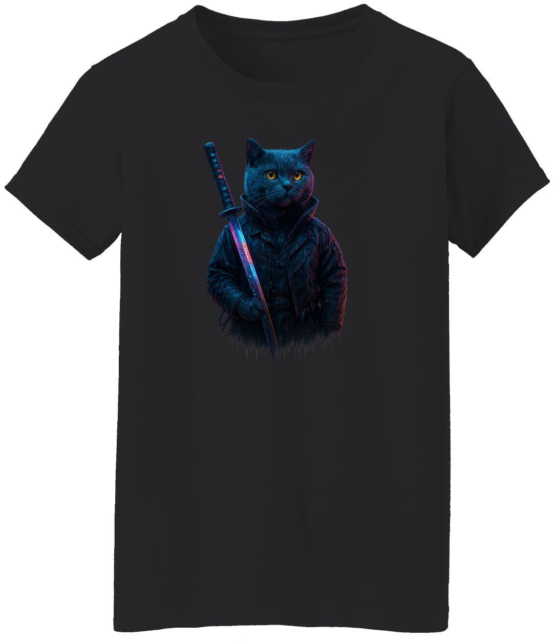 G500L Ladies' 5.3 oz. T-Shirt - Black