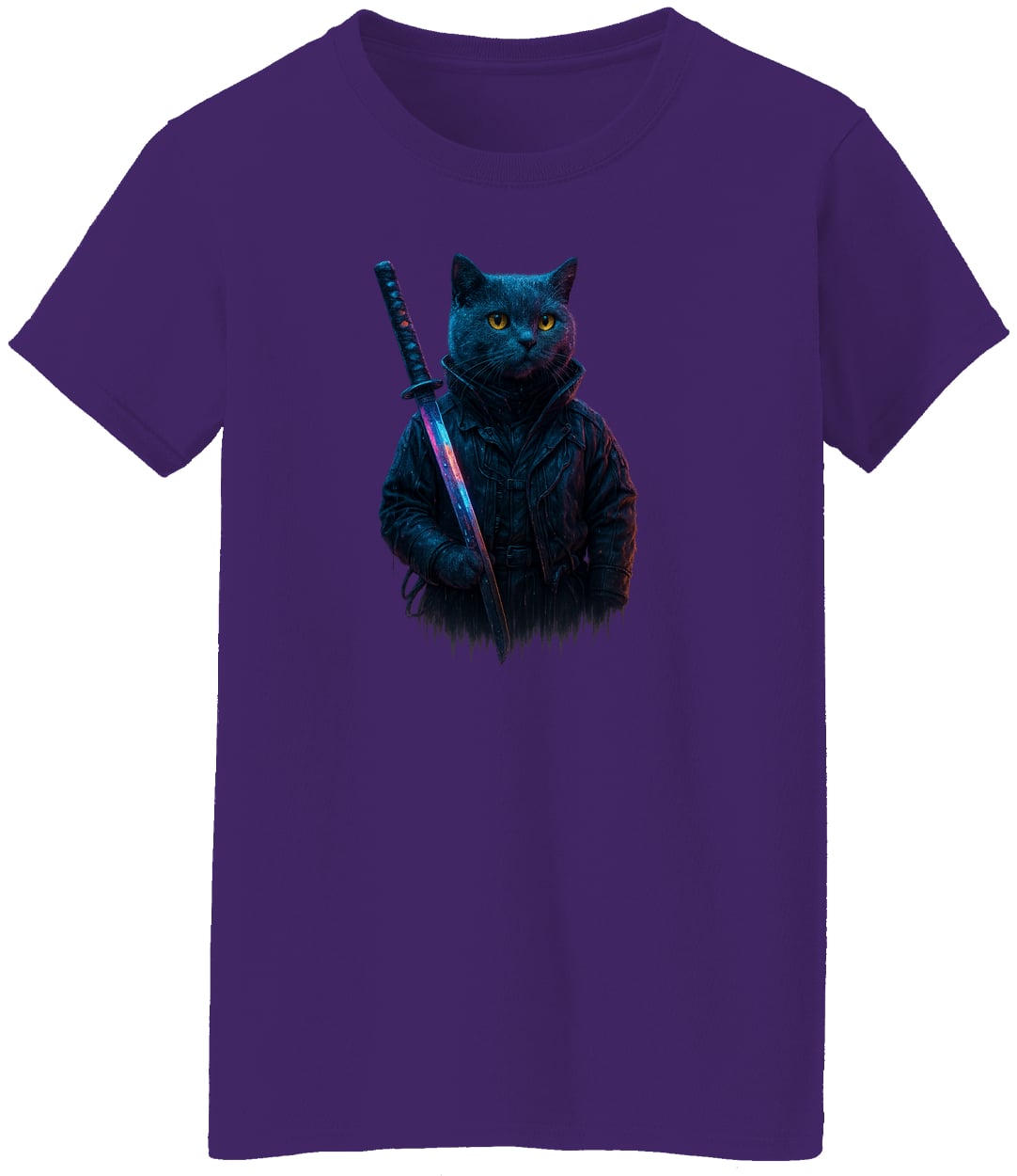 G500L Ladies' 5.3 oz. T-Shirt - Purple