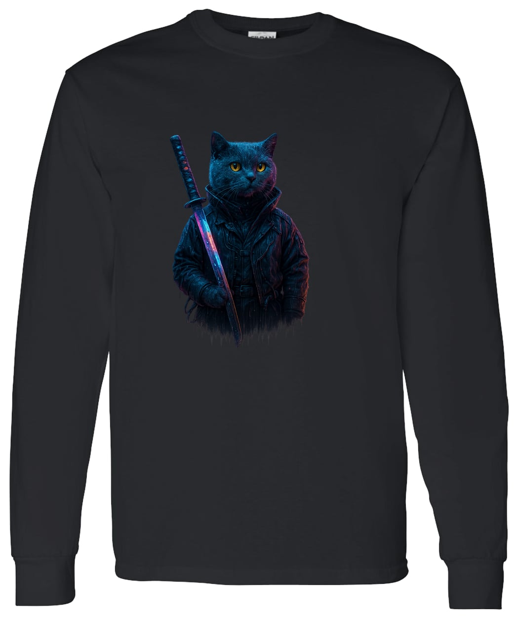 G540 LS T-Shirt 5.3 oz. - Black