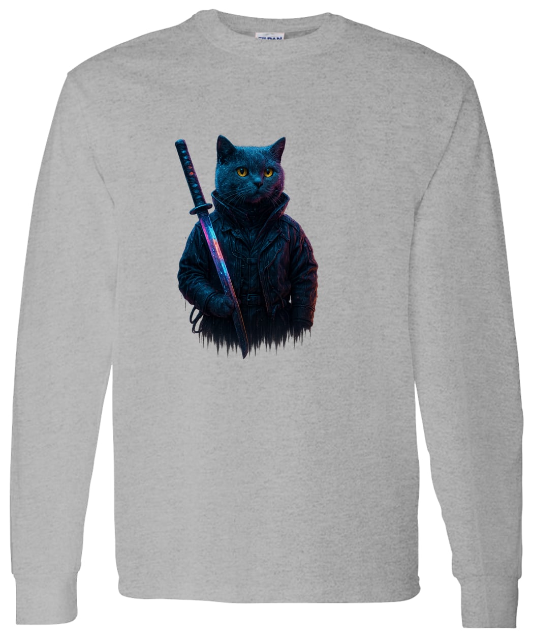 G540 LS T-Shirt 5.3 oz. - Sport Grey