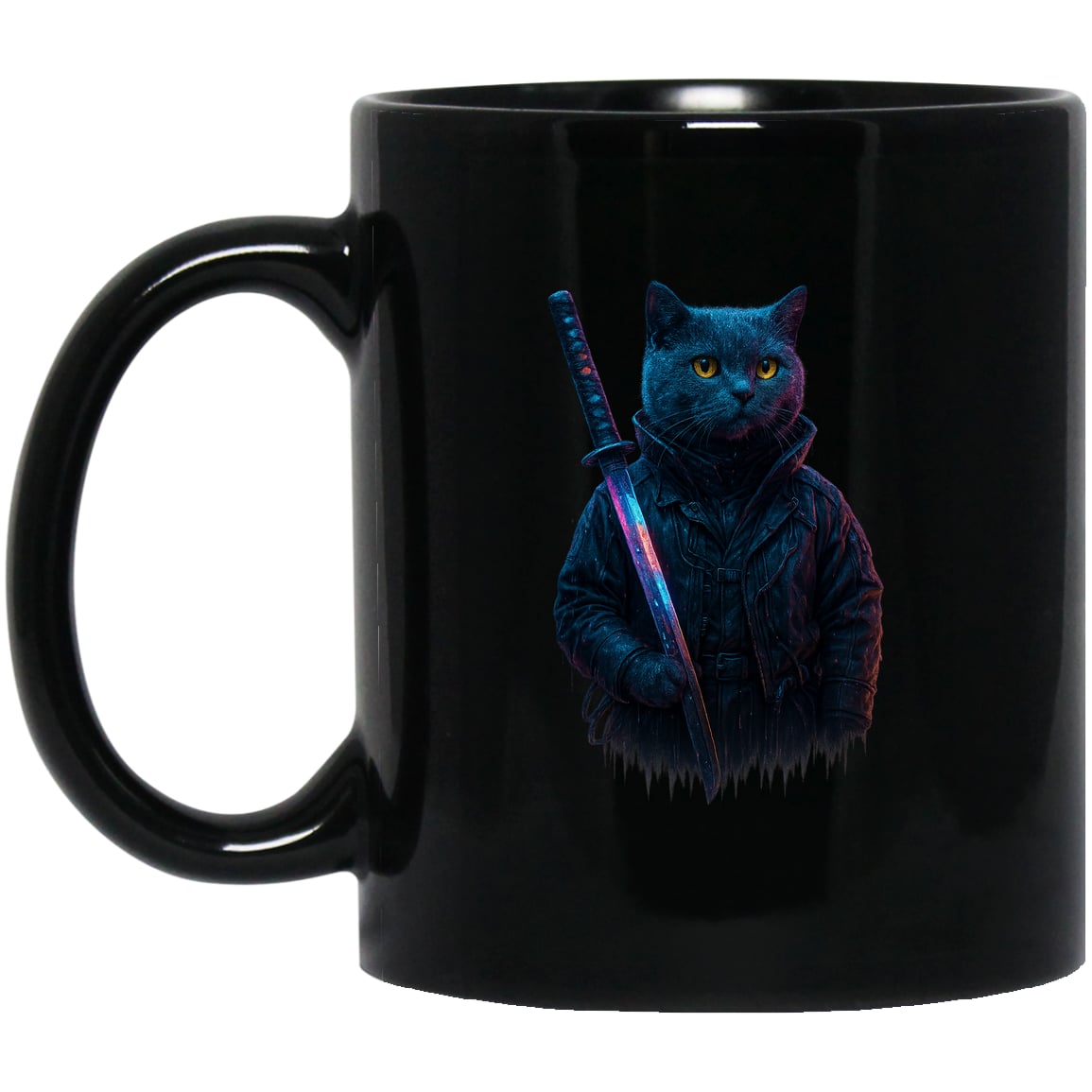 BM11OZ 11oz Black Mug Design Preview