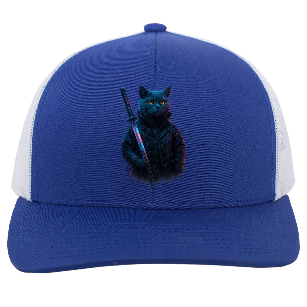 104C Trucker Snap Back - Royal/White