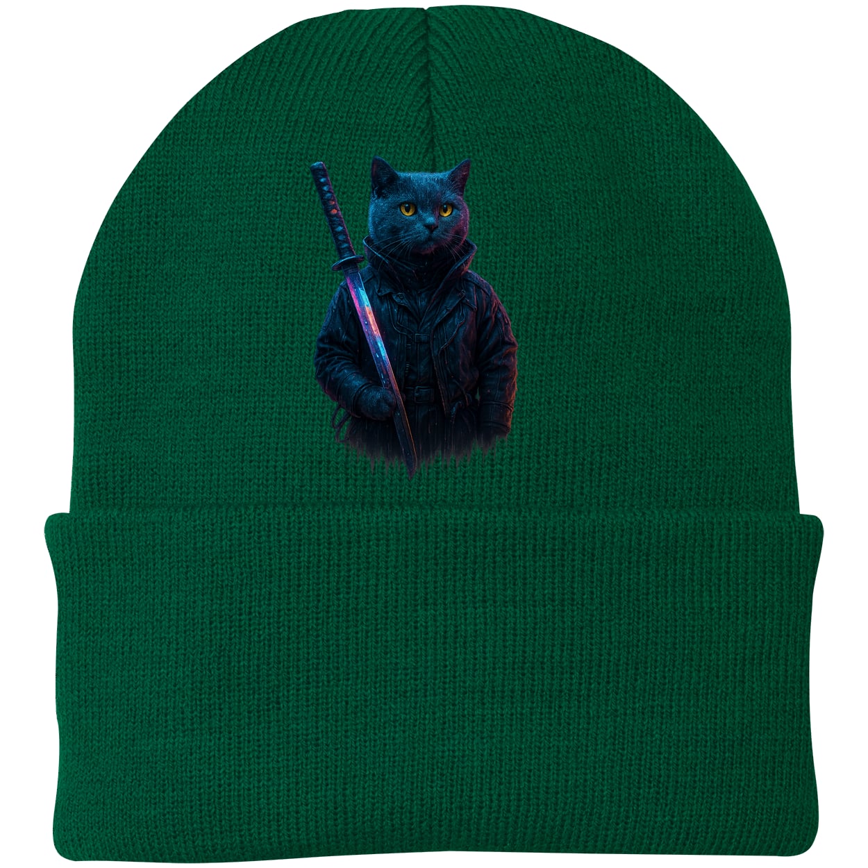 CP90 Port & Company Knit Beanie - Athletic Green