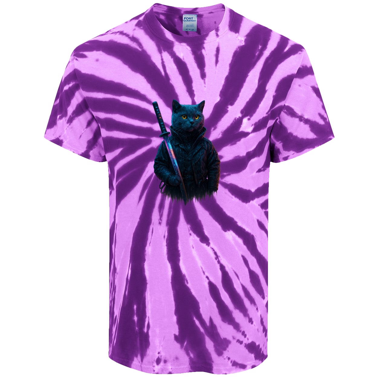 PC147 Port & Company Tie-Dye Tee - Purple