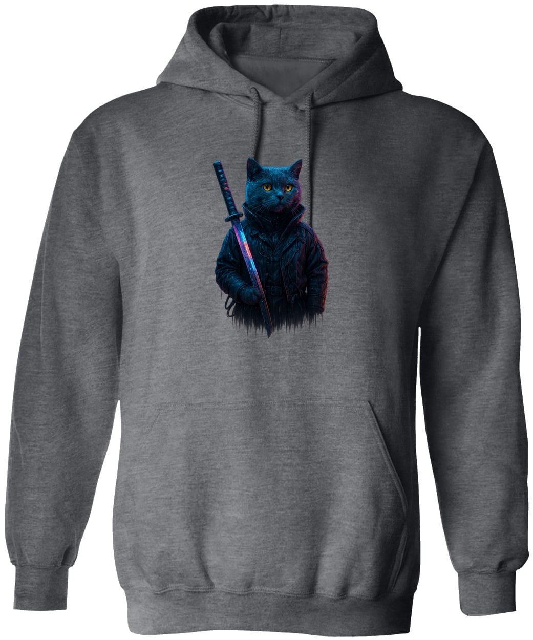 G185 Gildan Pullover Hoodie - Dark Heather