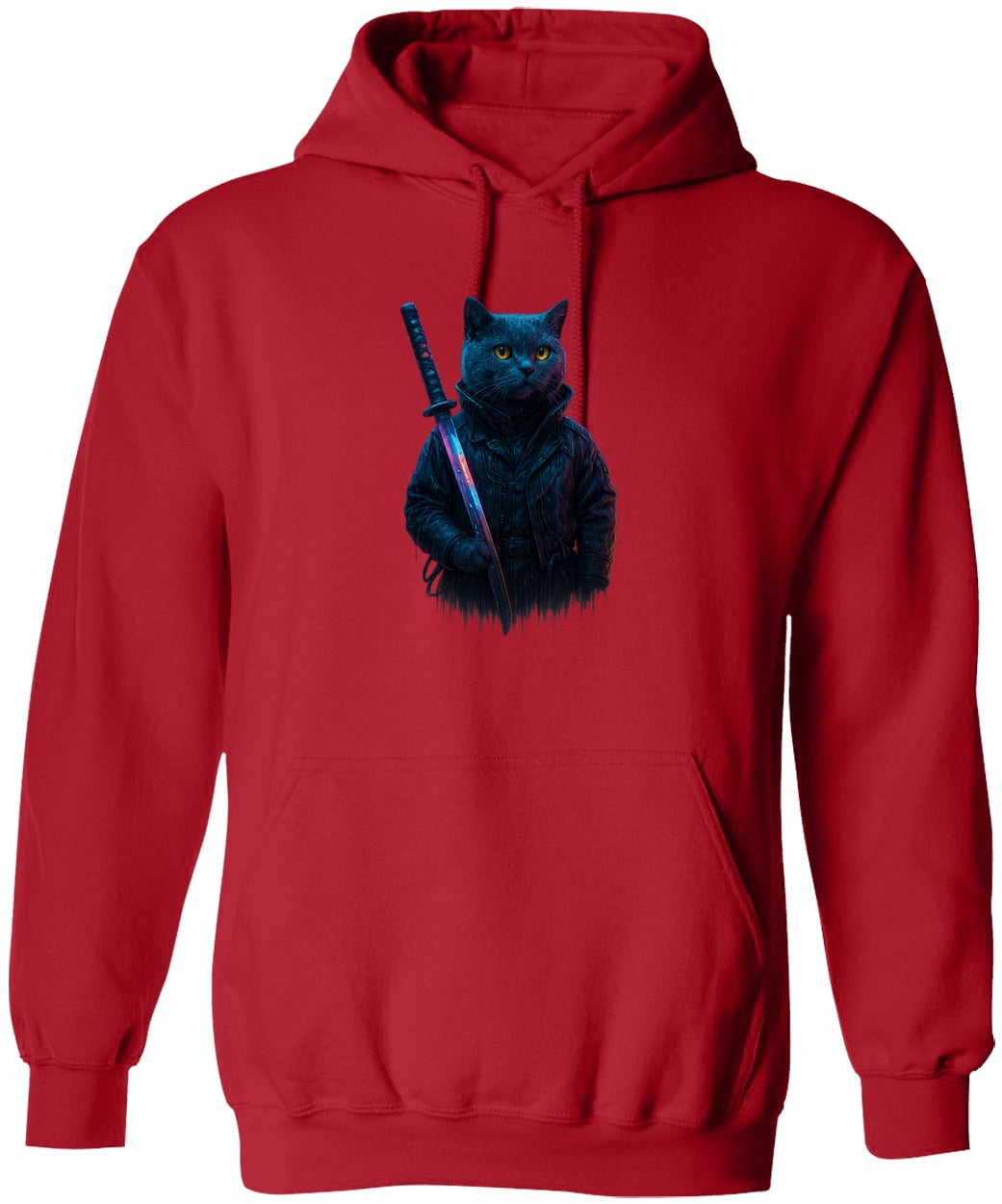 G185 Gildan Pullover Hoodie - Red