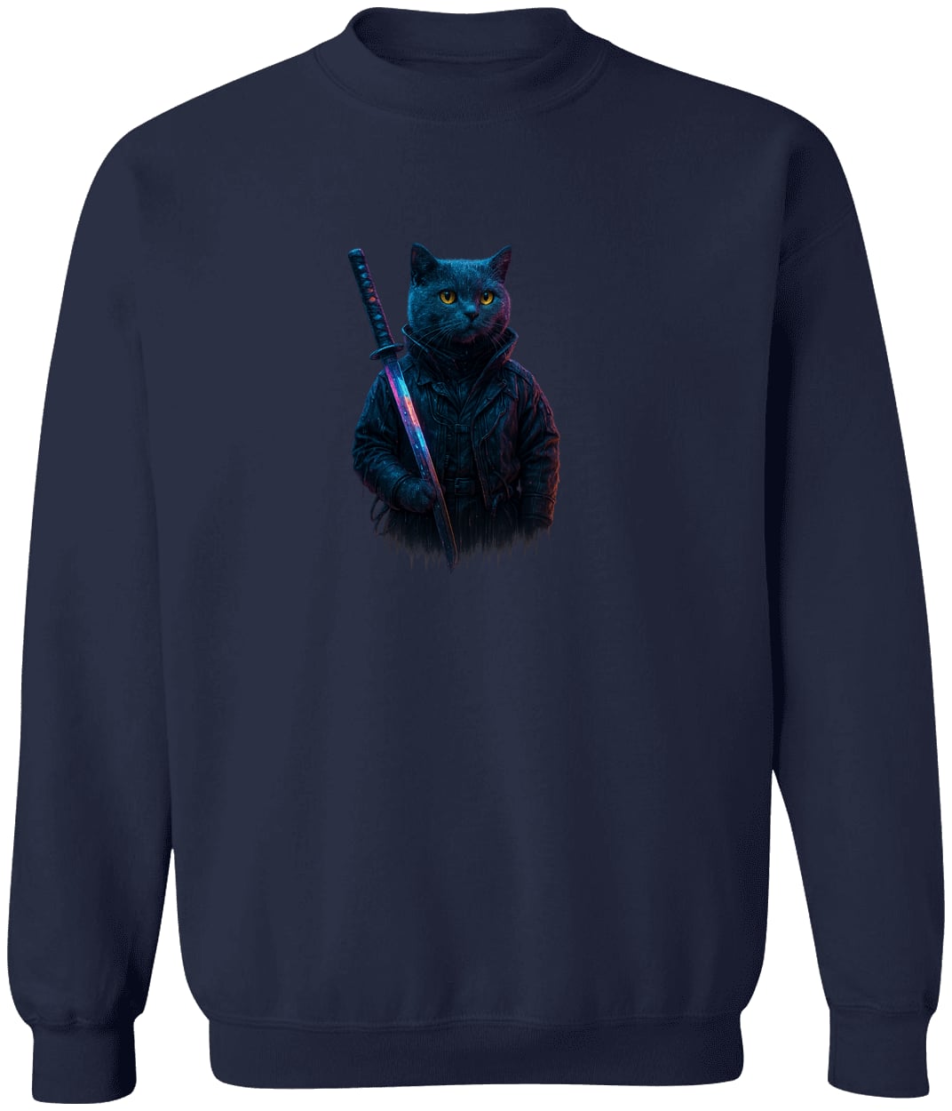 G180 Gildan Crewneck Pullover Sweatshirt - Navy