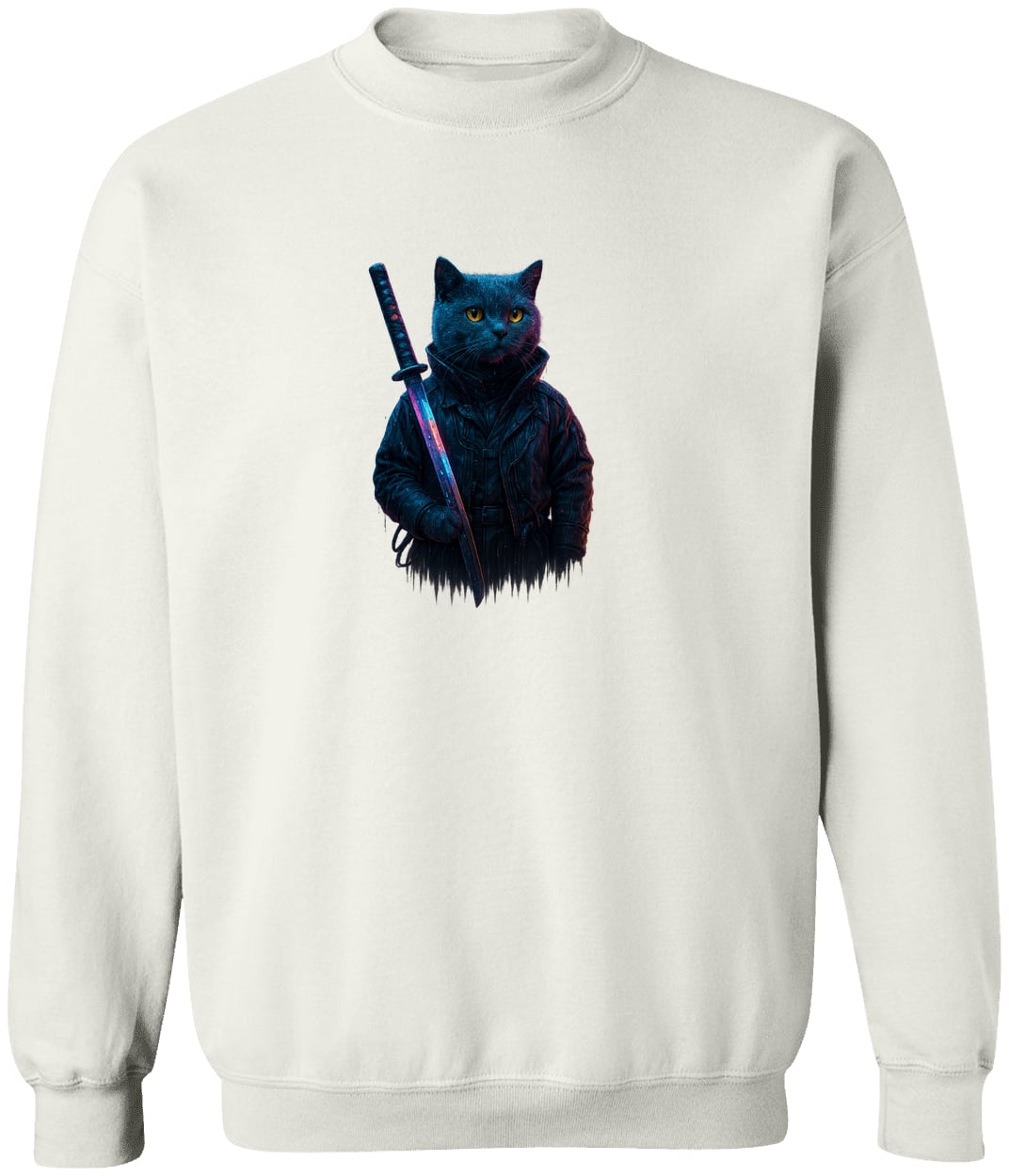 G180 Gildan Crewneck Pullover Sweatshirt - White