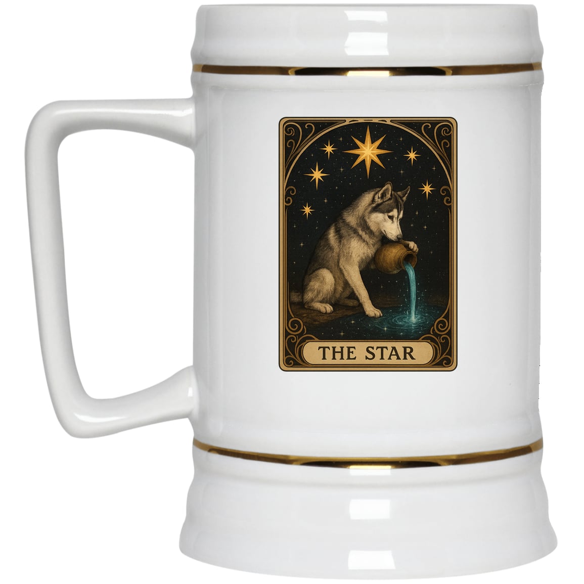 22217 Beer Stein 22oz. Design Preview