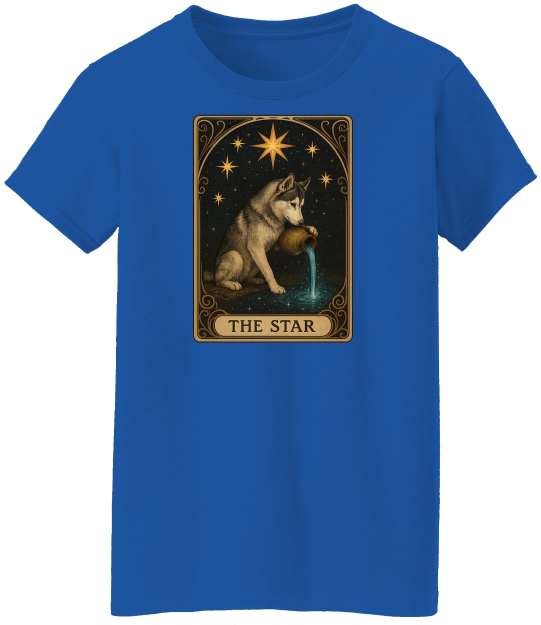 G500L Ladies' 5.3 oz. T-Shirt - Royal