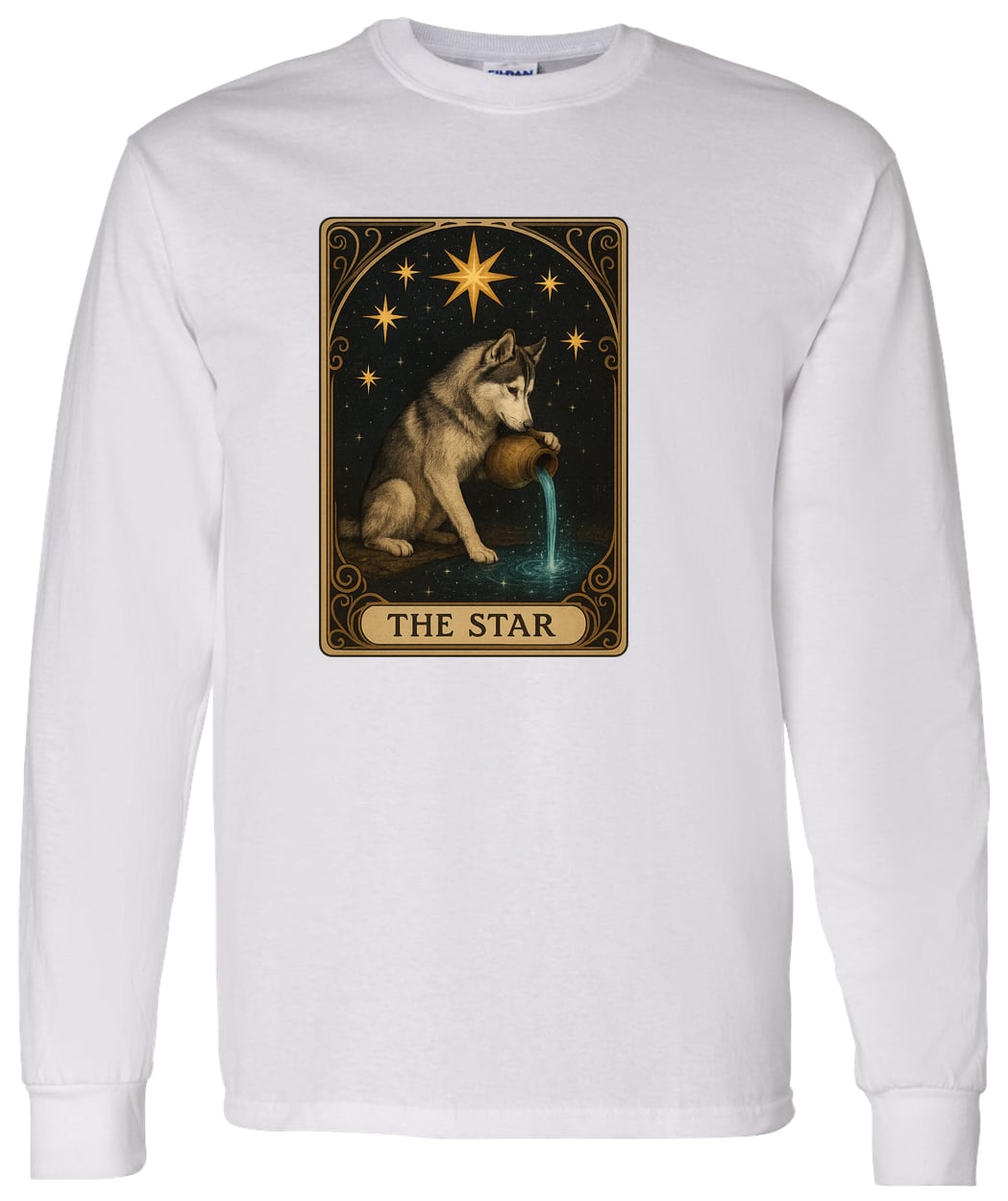 G540 LS T-Shirt 5.3 oz. - White