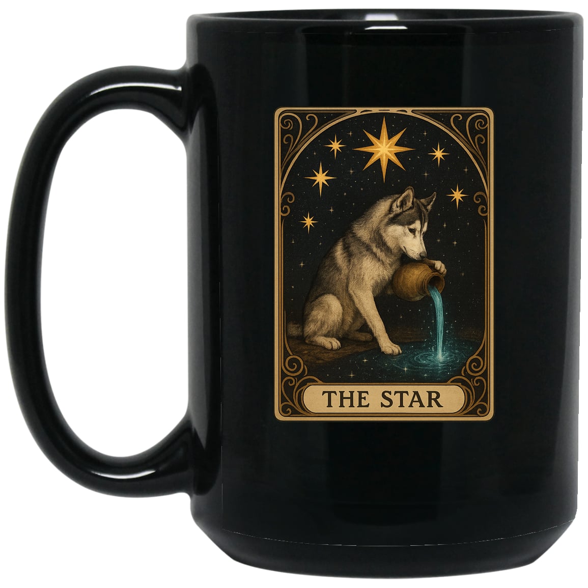 BM15OZ 15oz Black Mug Design Preview
