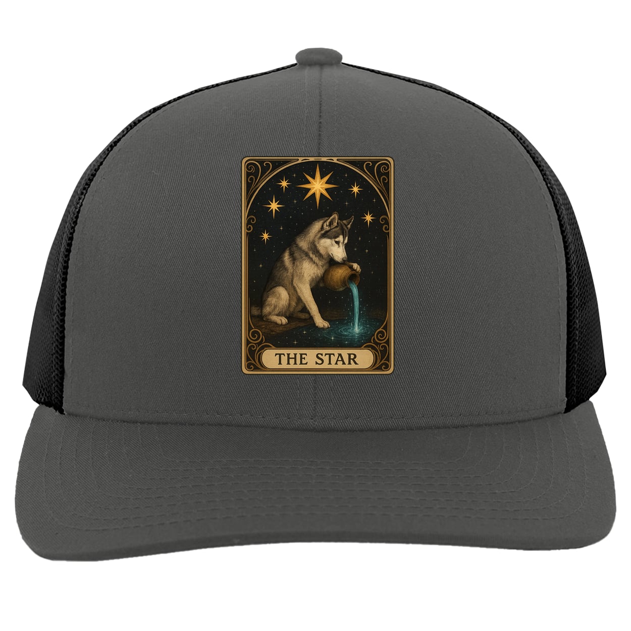 104C Trucker Snap Back - Graphite/Black