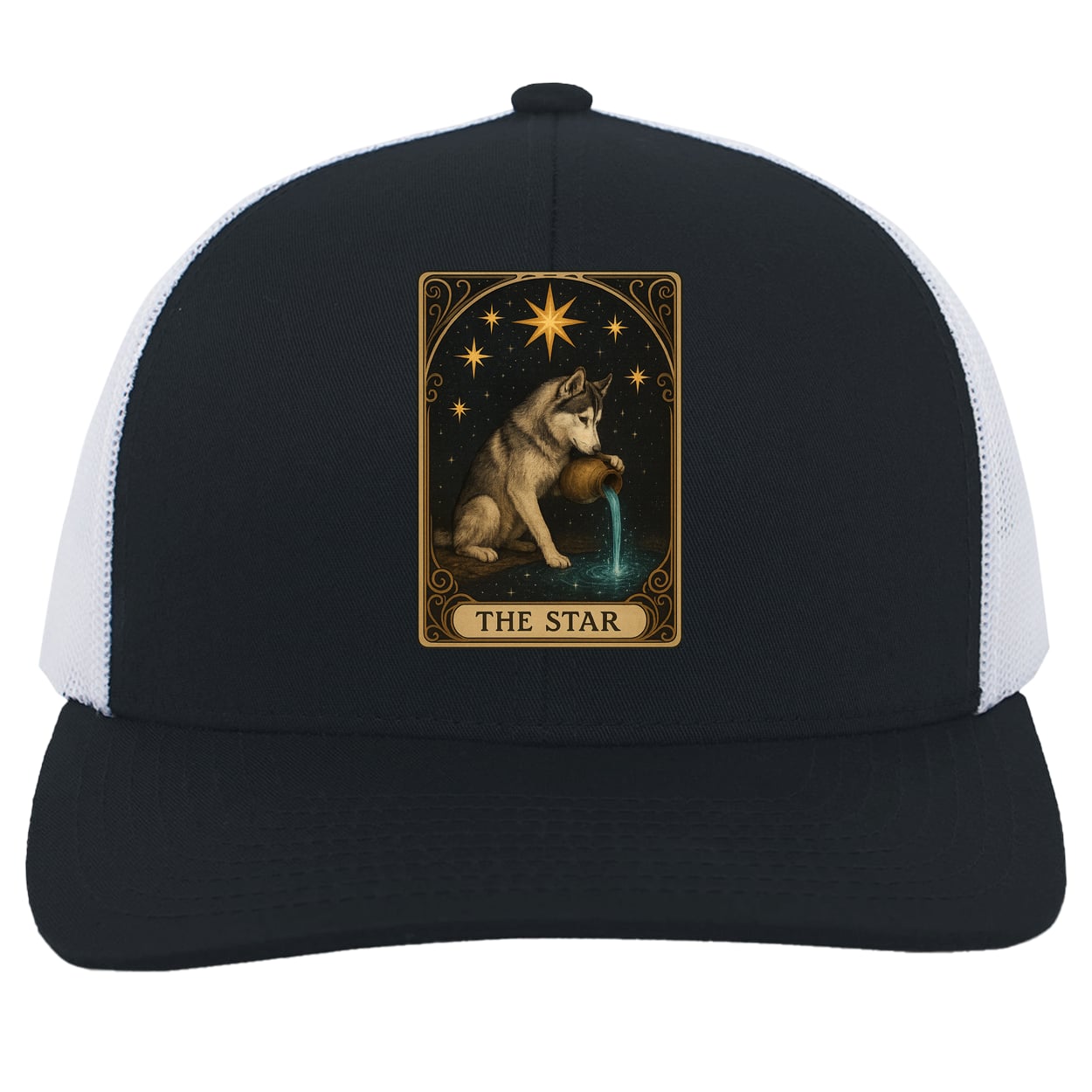 104C Trucker Snap Back - Navy/White
