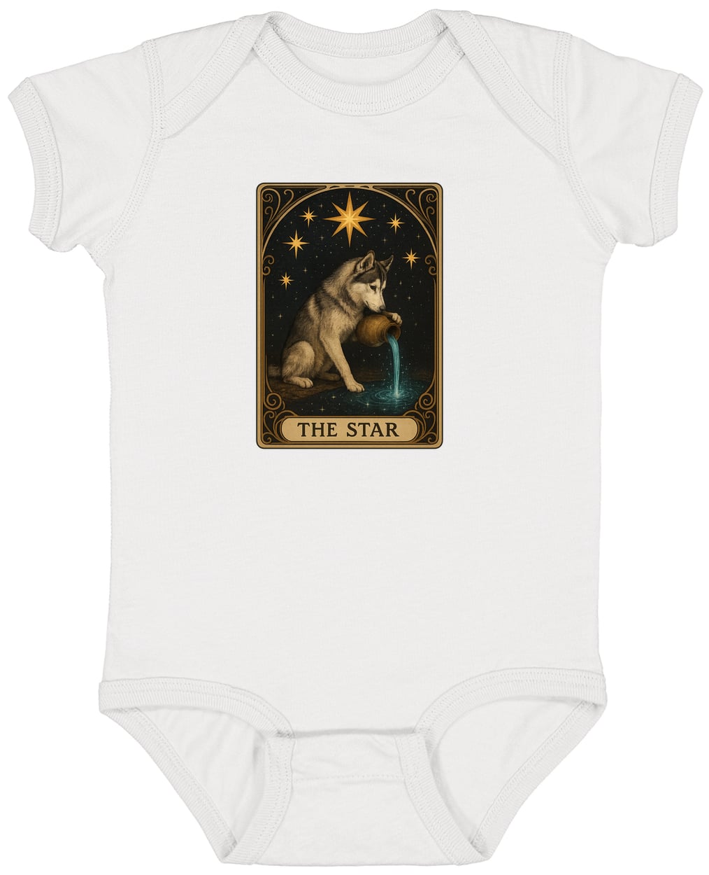 4424 Infant Fine Jersey Bodysuit - White