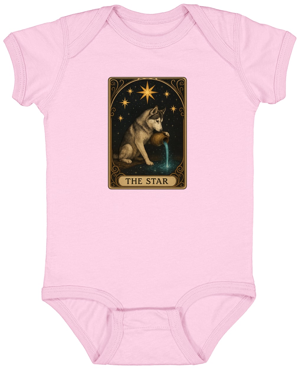 4424 Infant Fine Jersey Bodysuit - Pink