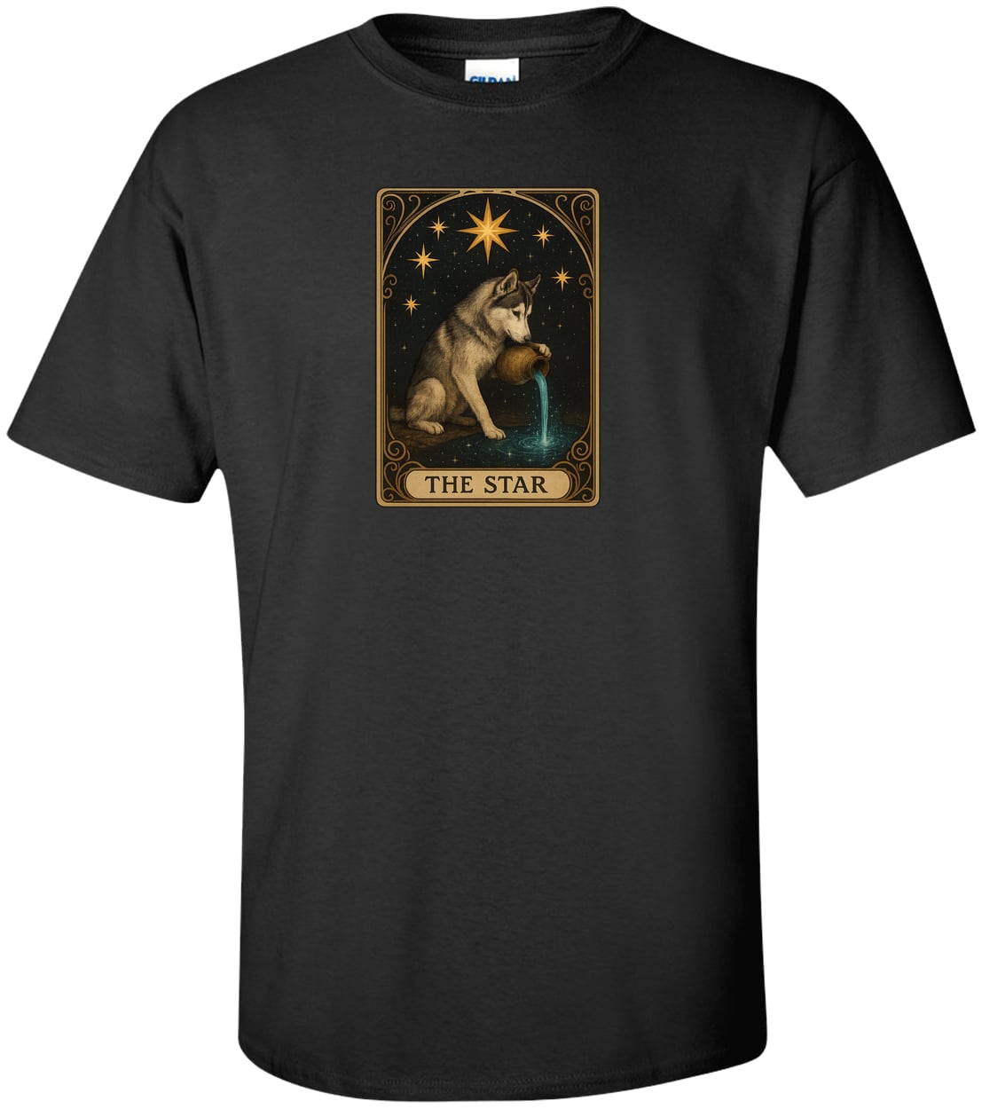 G200T Gildan Mens Tall Ultra Cotton Tee - Black