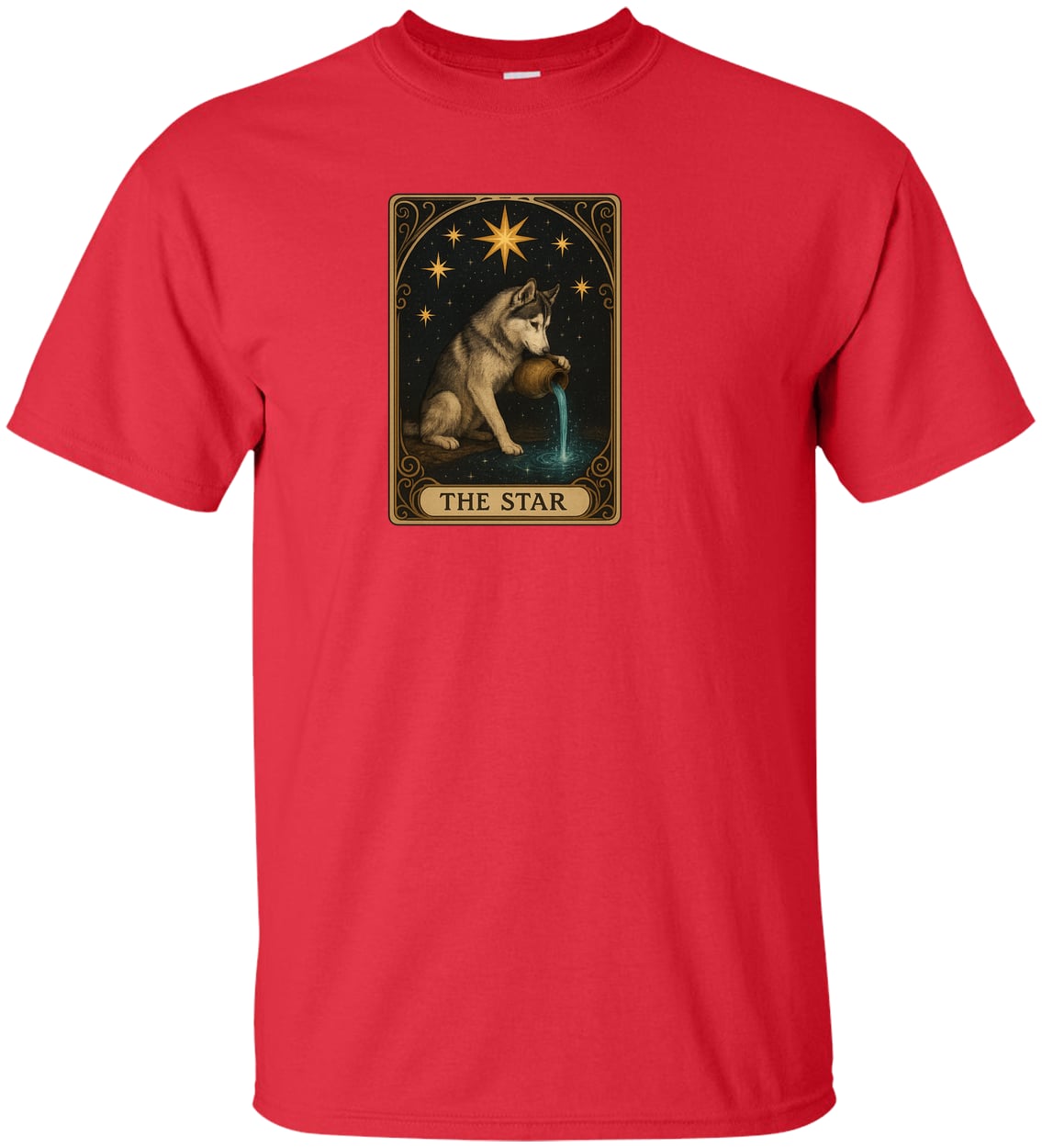 G200T Gildan Mens Tall Ultra Cotton Tee - Red