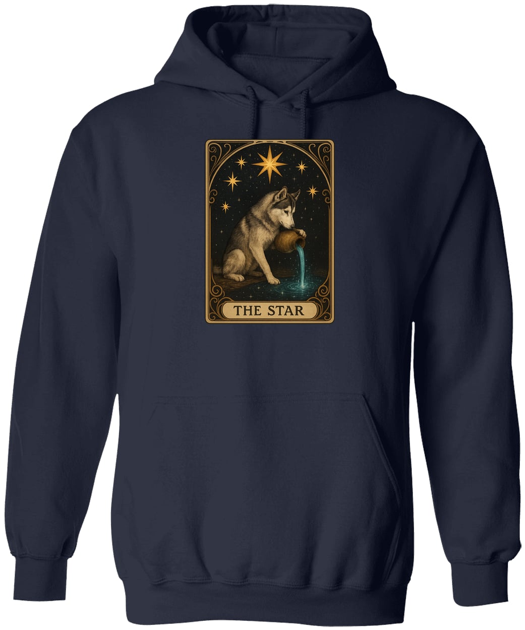 G185 Gildan Pullover Hoodie - Navy