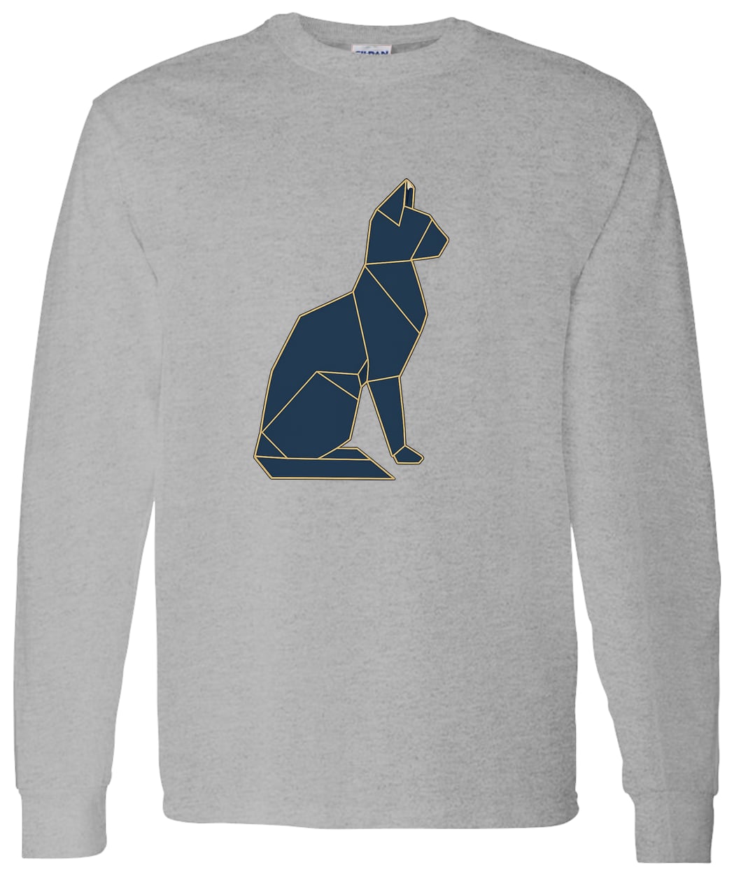 G540 LS T-Shirt 5.3 oz. - Sport Grey
