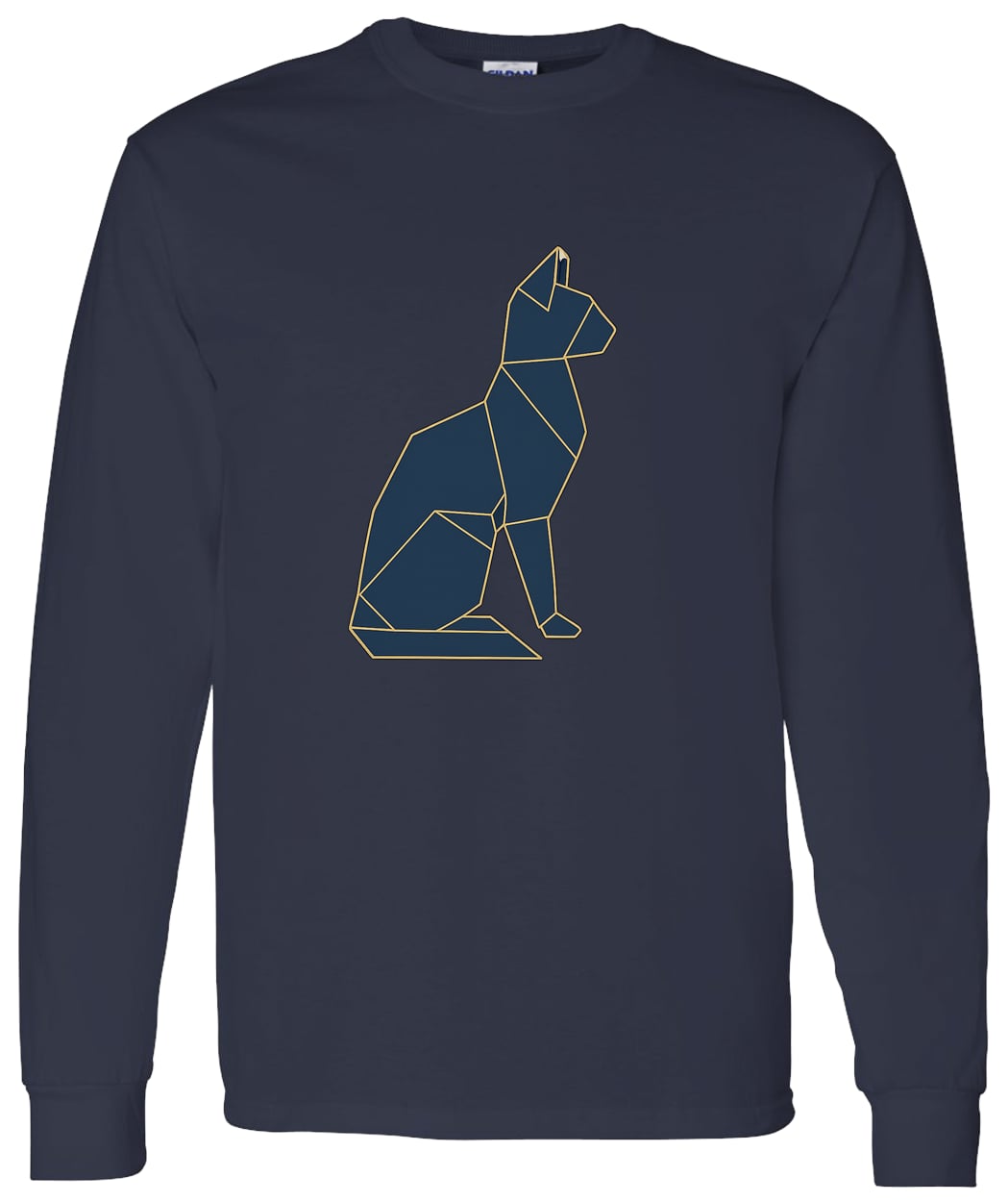 G540 LS T-Shirt 5.3 oz. - Navy