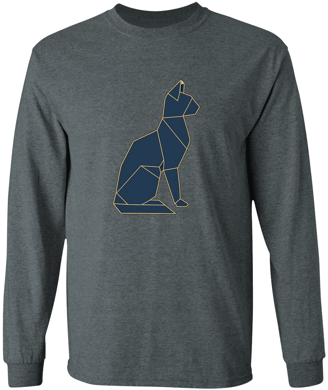 G540 LS T-Shirt 5.3 oz. - Dark Heather