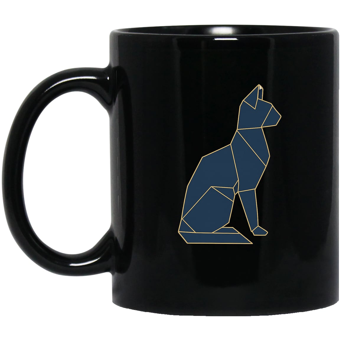 BM11OZ 11oz Black Mug Design Preview