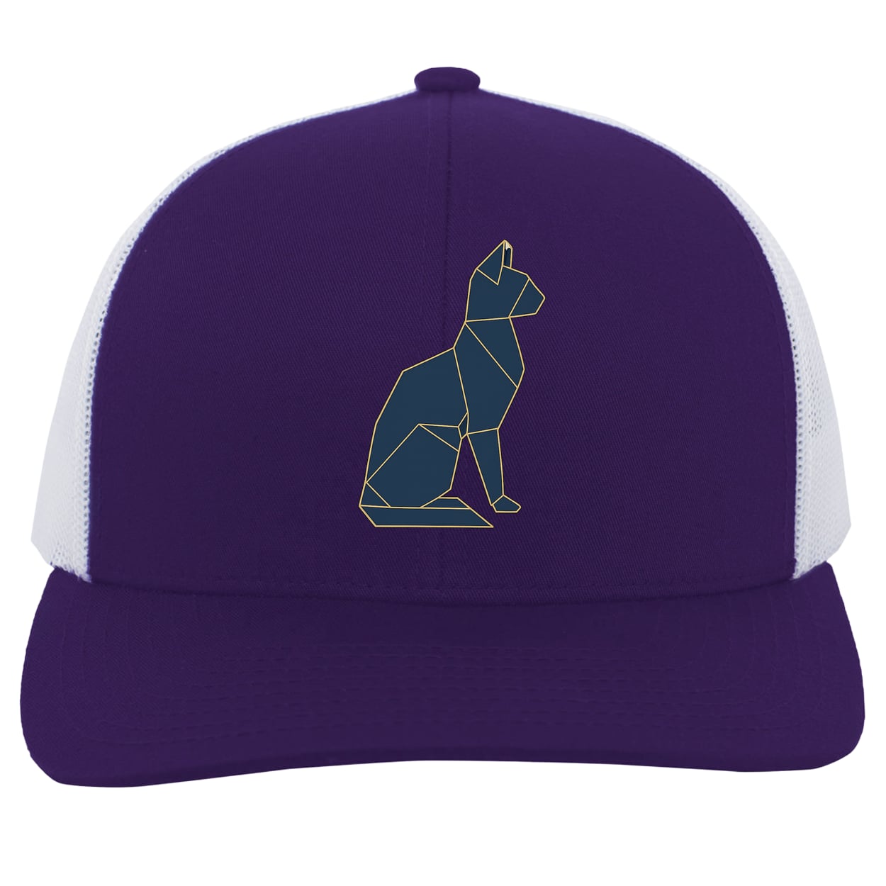 104C Trucker Snap Back - Purple/White