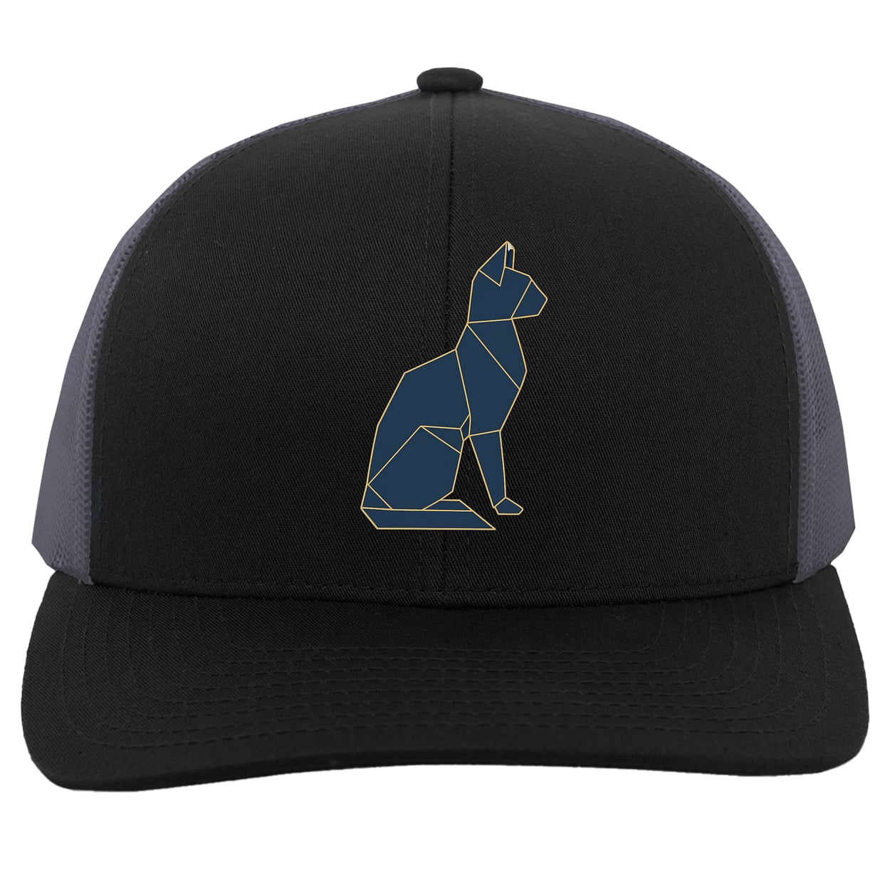 104C Trucker Snap Back - Black/Graphite