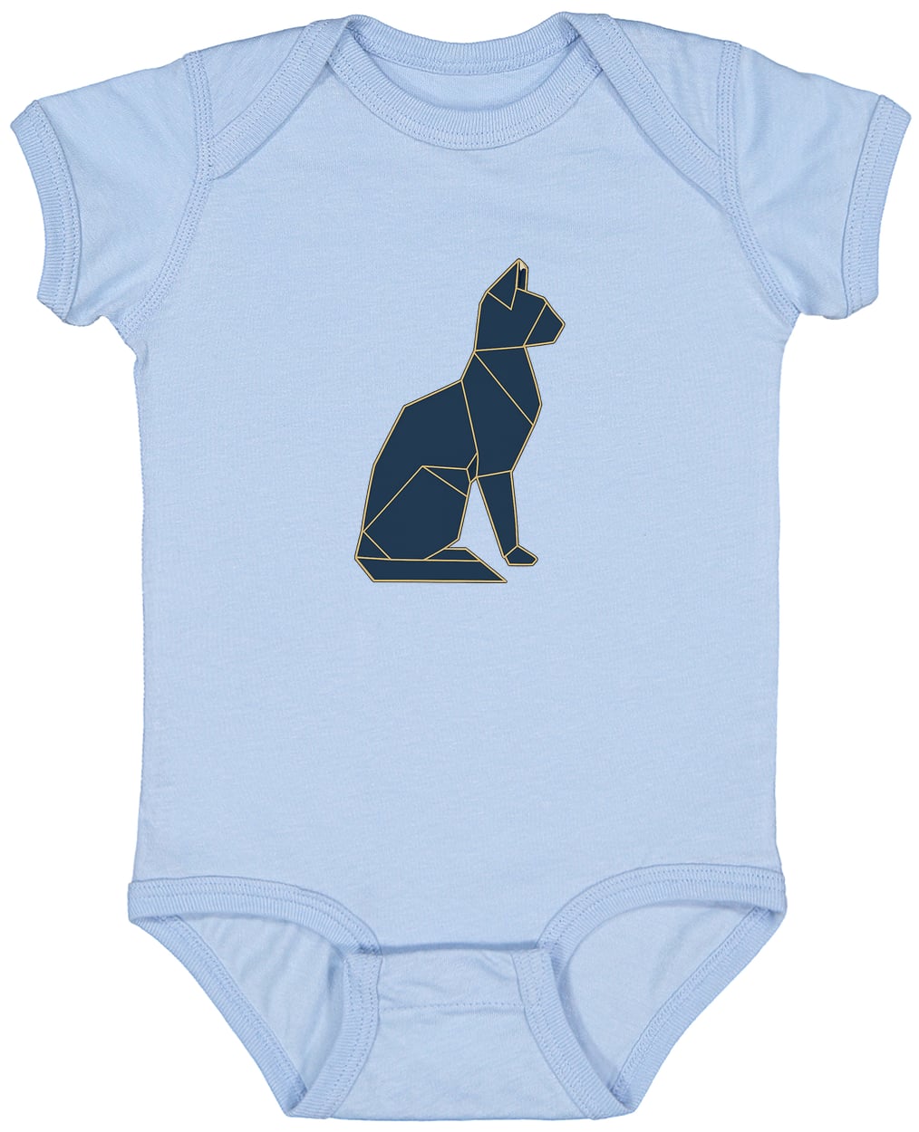 4424 Infant Fine Jersey Bodysuit - Light Blue