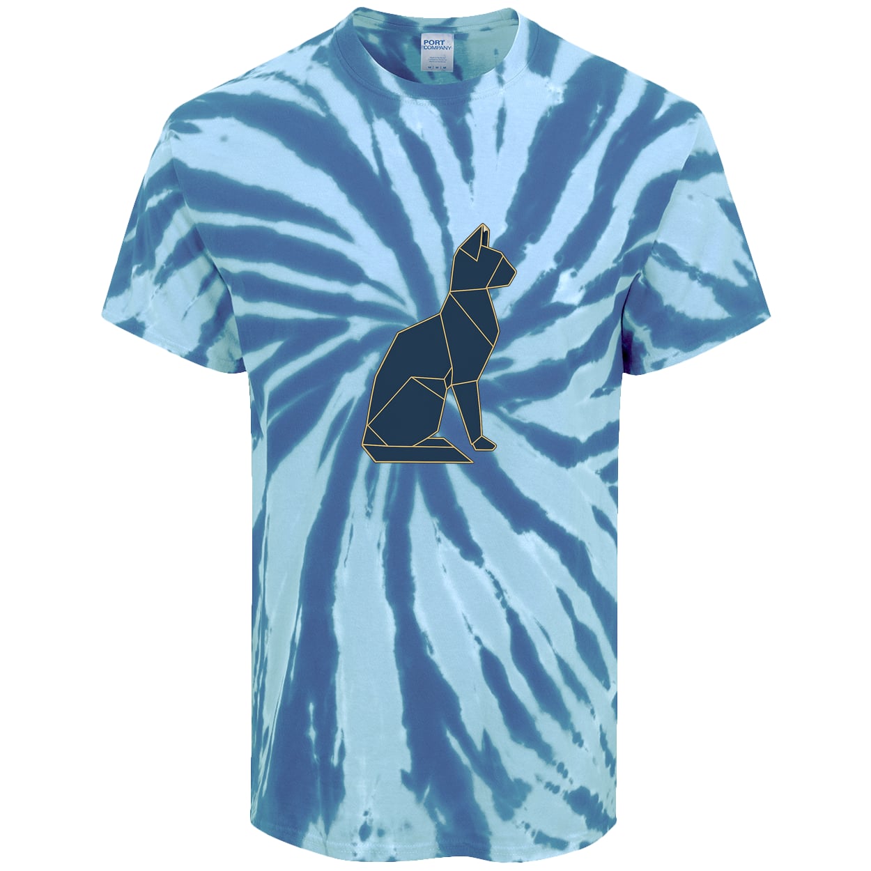 PC147 Port & Company Tie-Dye Tee - Royal