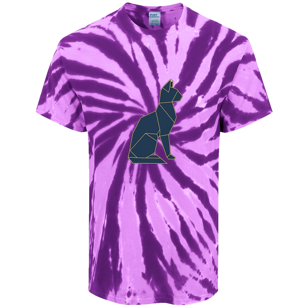 PC147 Port & Company Tie-Dye Tee - Purple