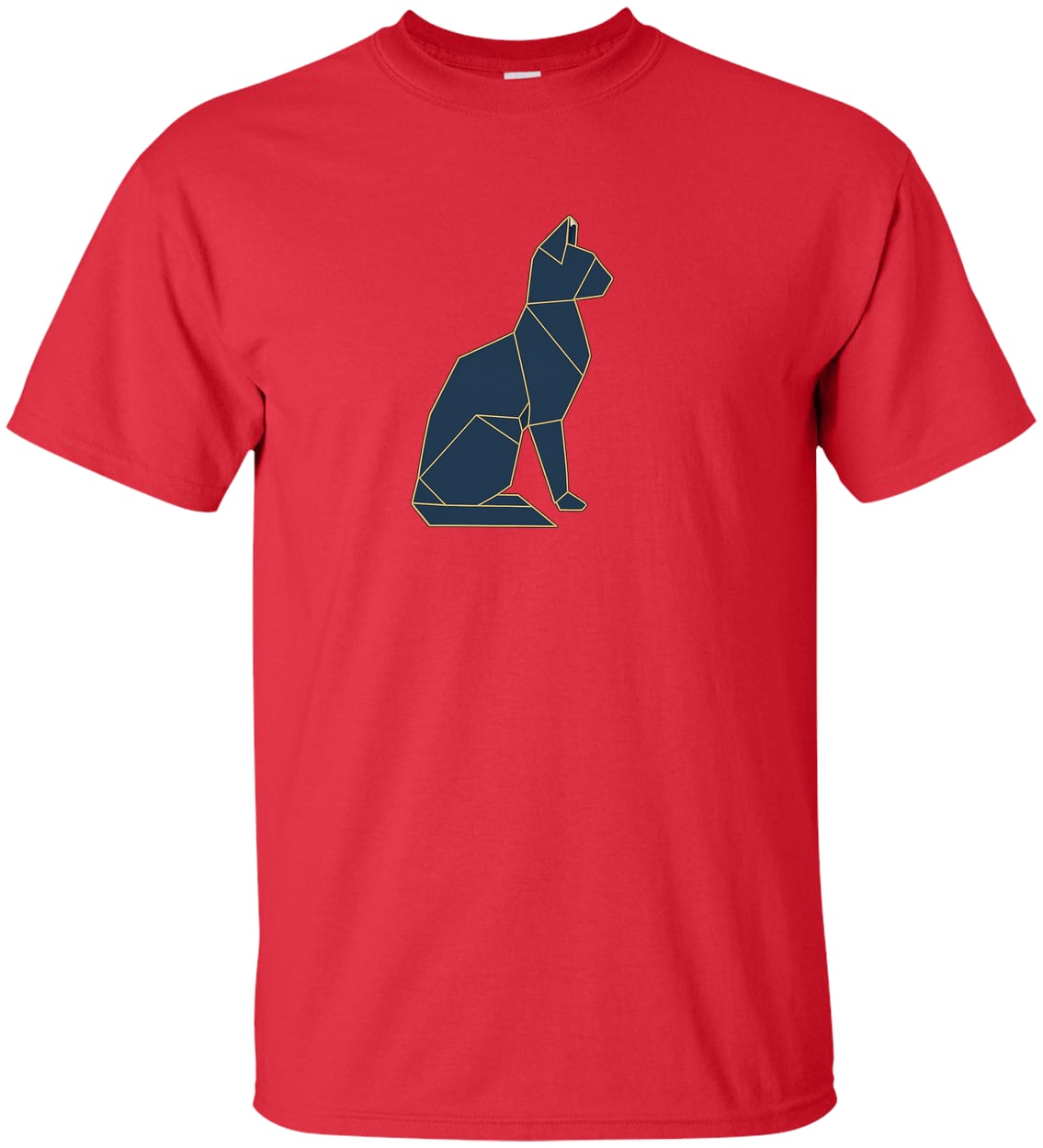 G200T Gildan Mens Tall Ultra Cotton Tee - Red