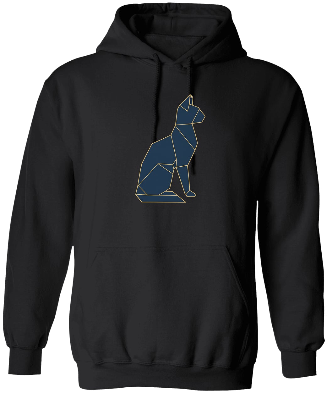 G185 Gildan Pullover Hoodie - Black