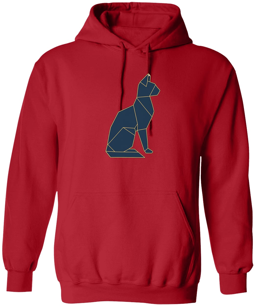 G185 Gildan Pullover Hoodie - Red