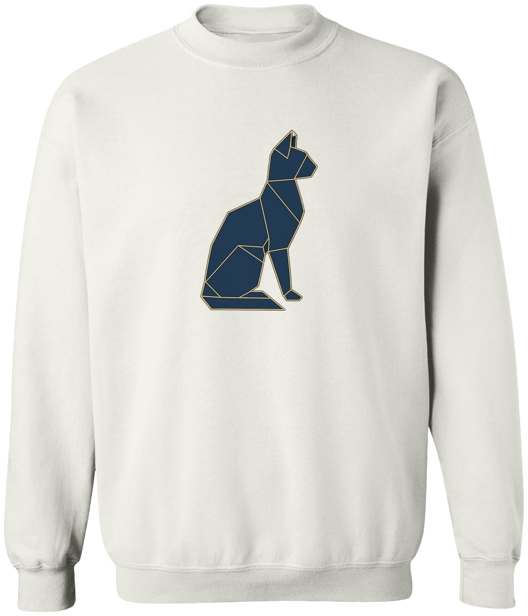 G180 Gildan Crewneck Pullover Sweatshirt - White
