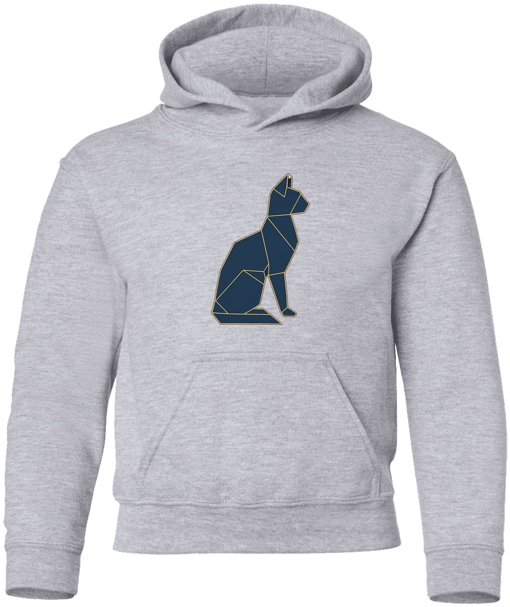G185B Gildan Youth Pullover Hoodie - Sport Grey