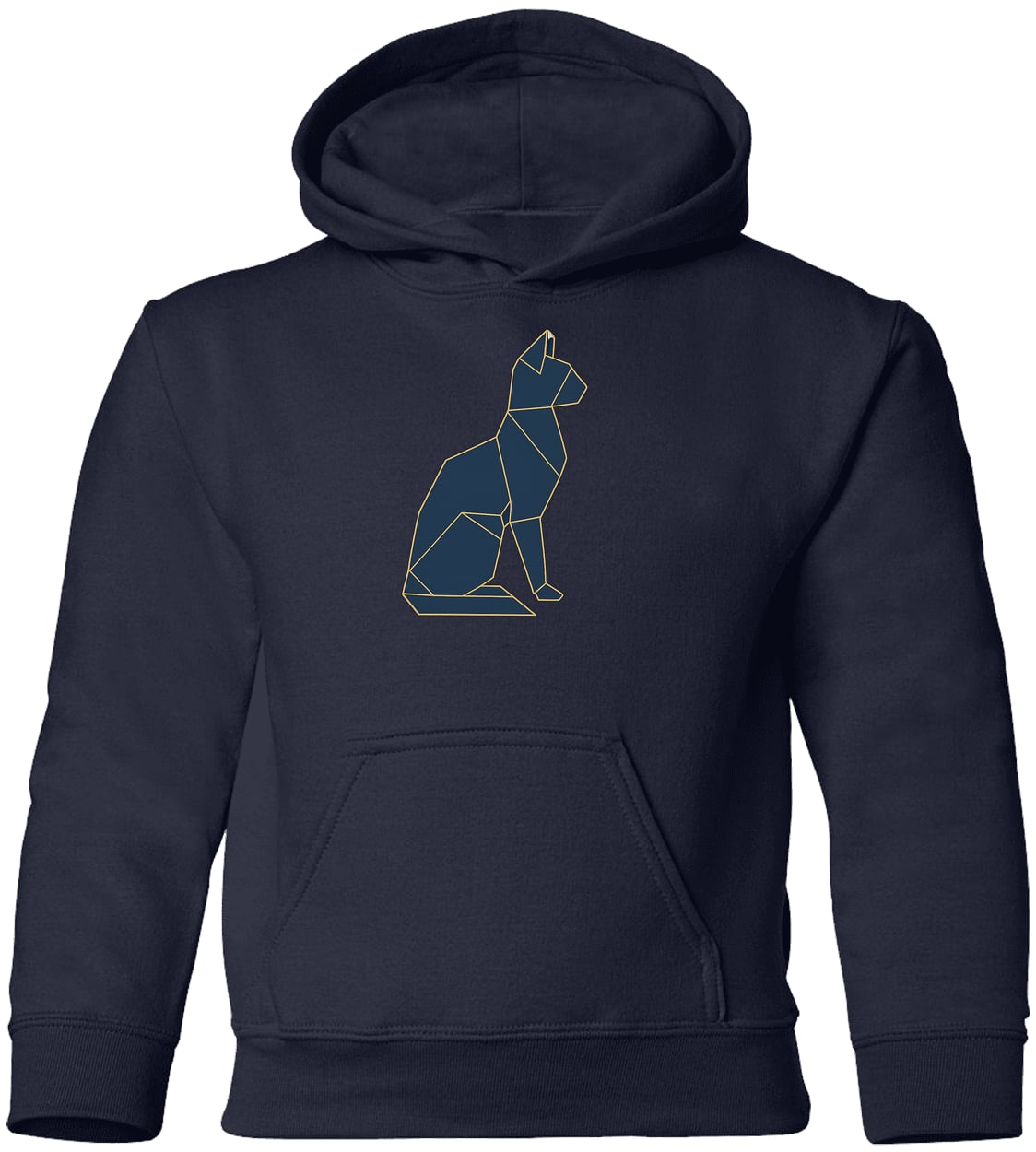 G185B Gildan Youth Pullover Hoodie - Navy