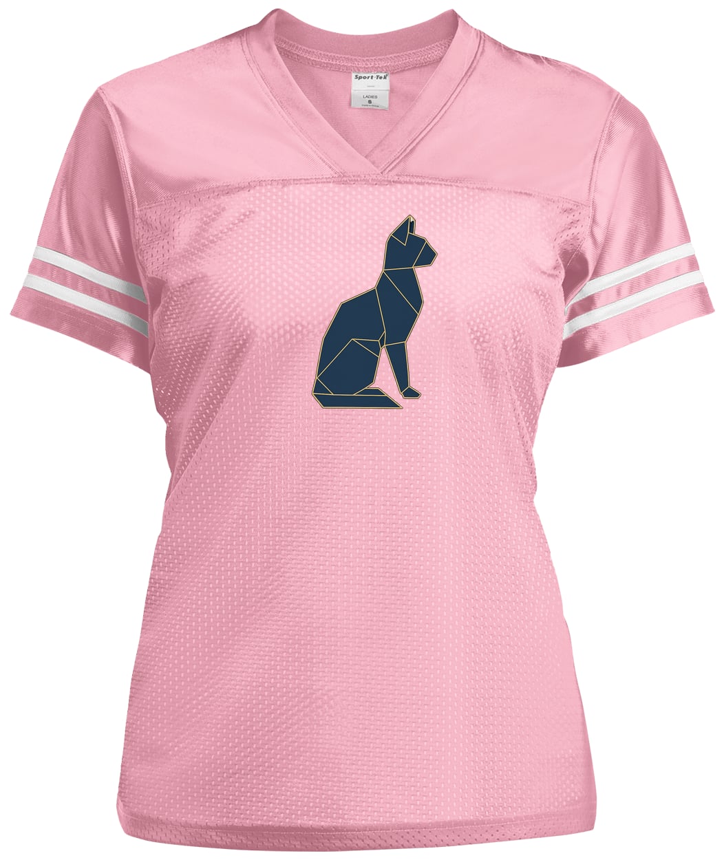 LST307 Sport-Tek Ladies' Replica Jersey - Light Pink/White