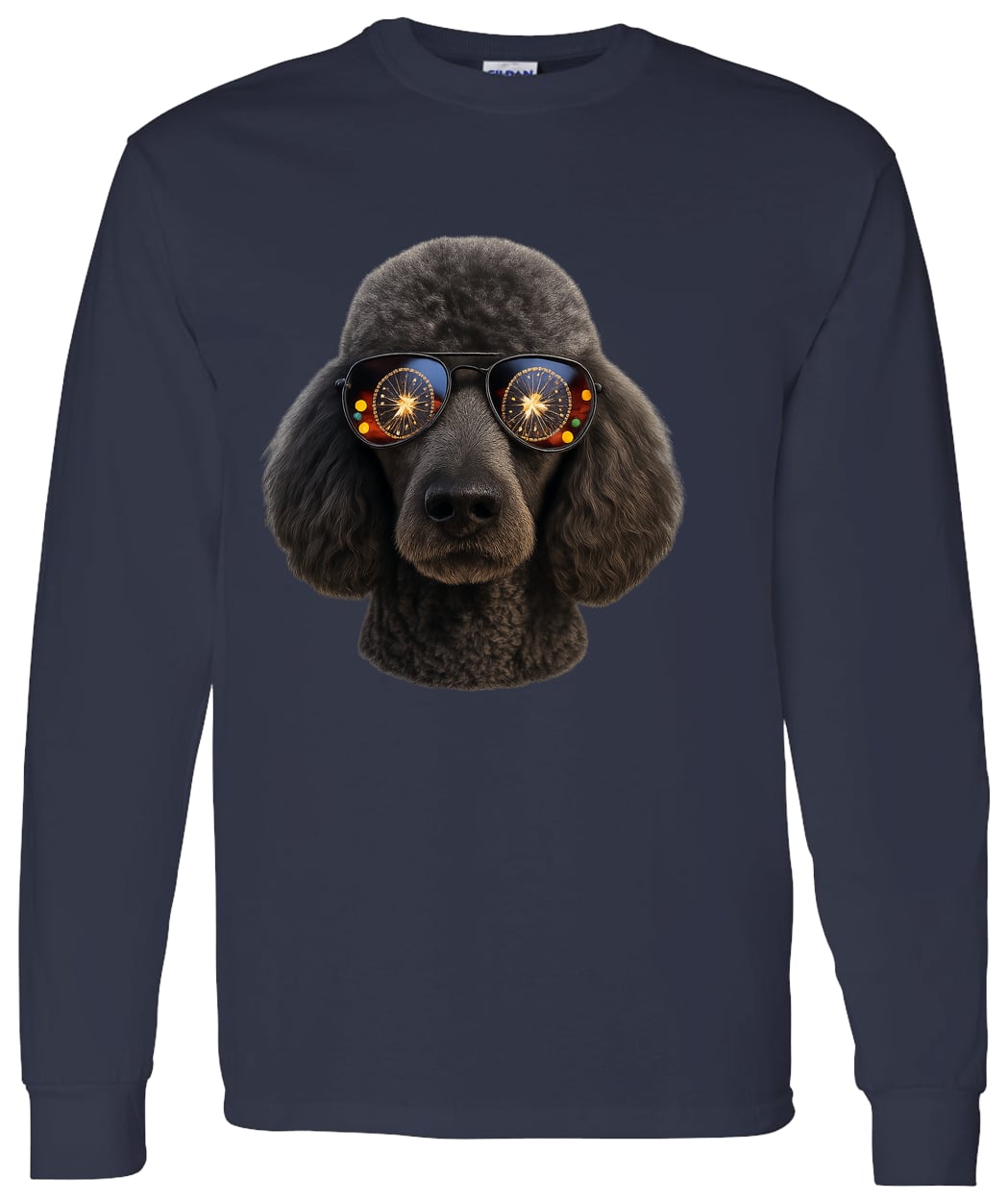 G540 LS T-Shirt 5.3 oz. - Navy