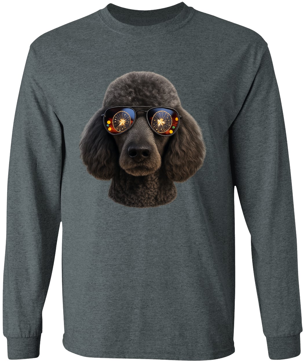 G540 LS T-Shirt 5.3 oz. - Dark Heather