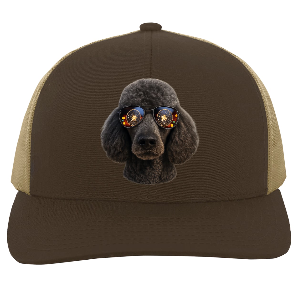 104C Trucker Snap Back - Brown/Khaki