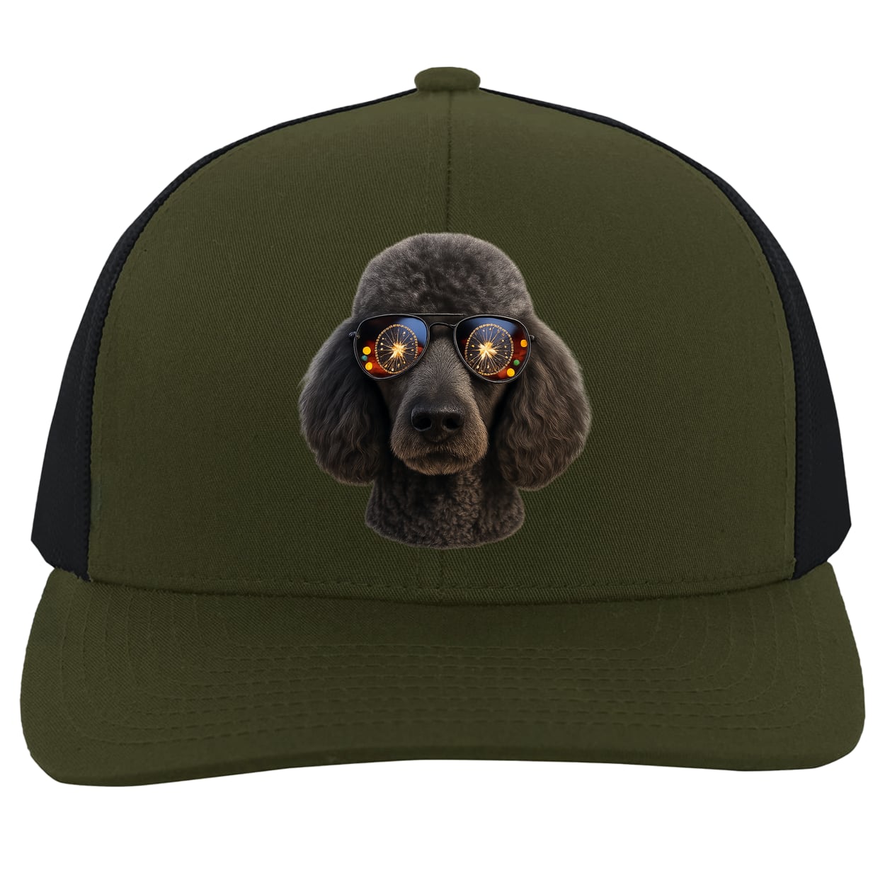 104C Trucker Snap Back - Moss/Charcoal