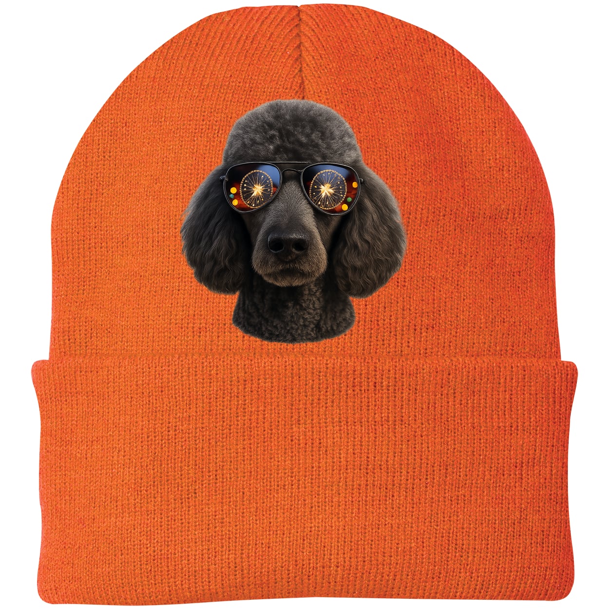 CP90 Port & Company Knit Beanie - Neon Orange