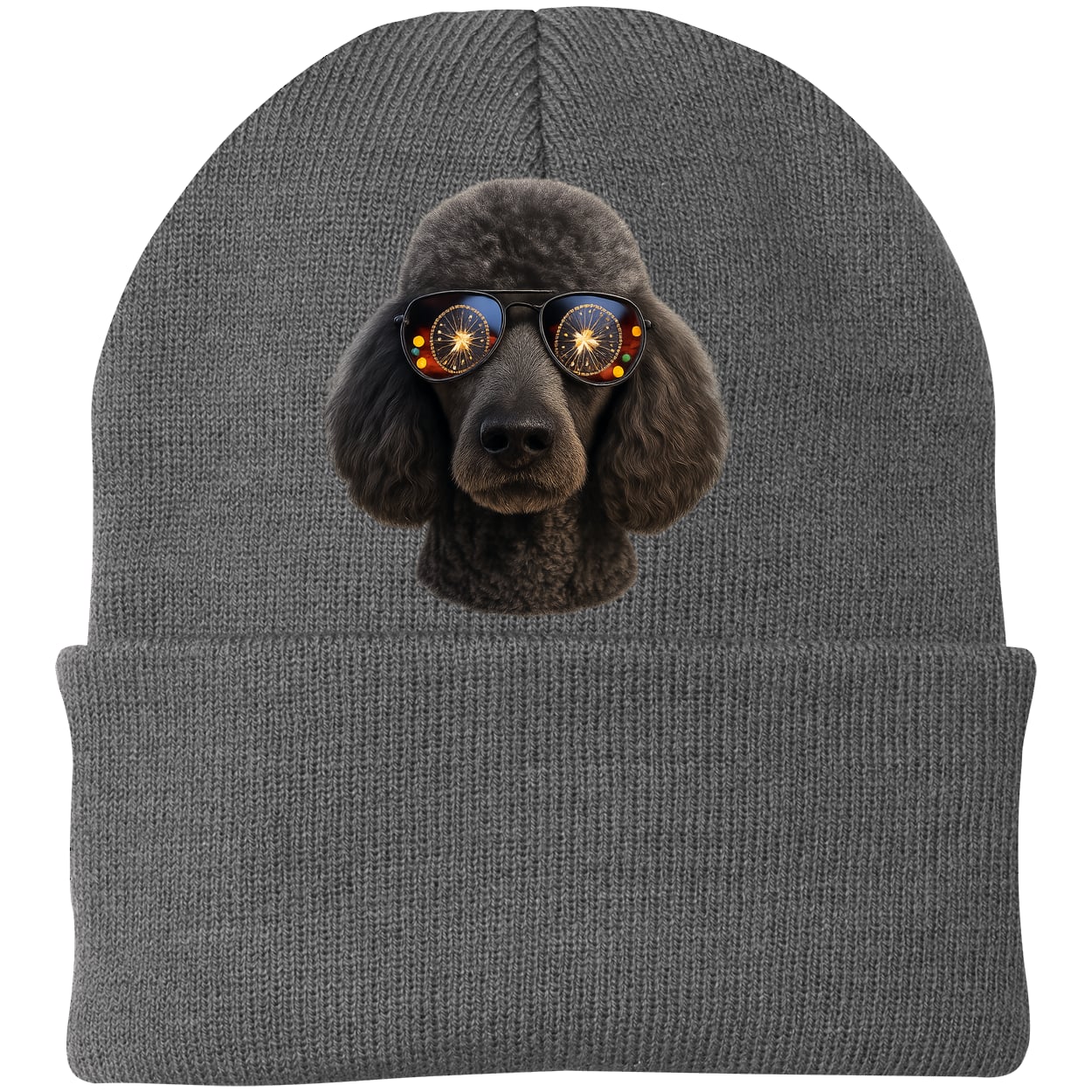 CP90 Port & Company Knit Beanie - Athletic Oxford